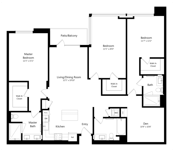 Three Bedroom