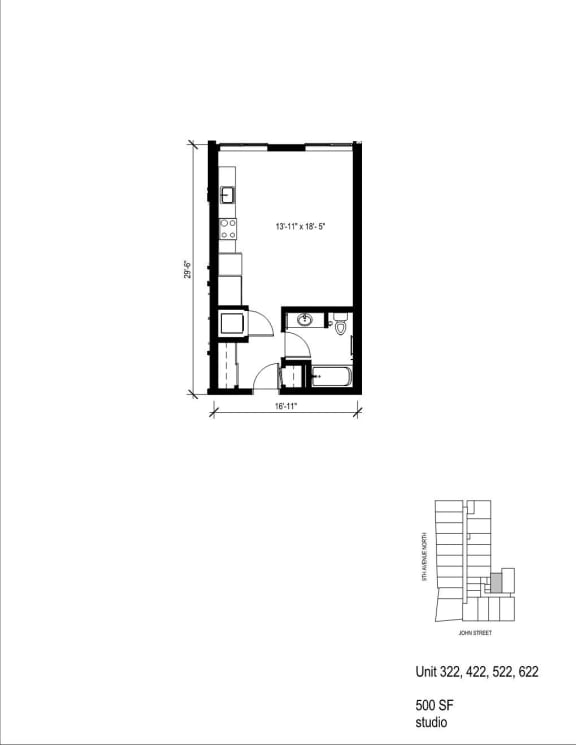 a floor plan of a 1 bedroom floor plan exemplary of best house plans