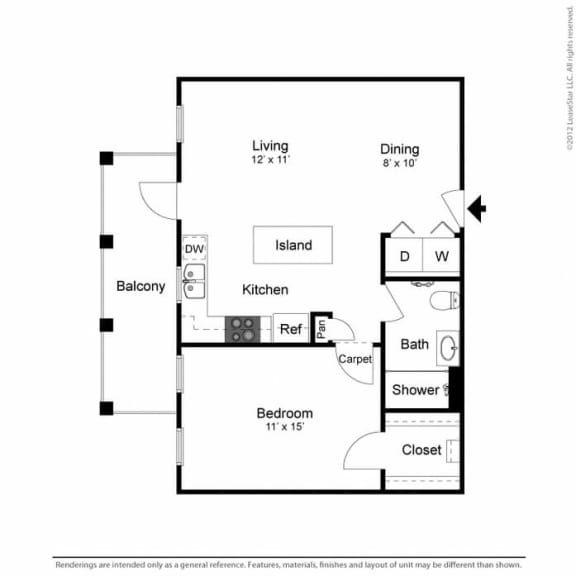 A3 floor plan 3D
