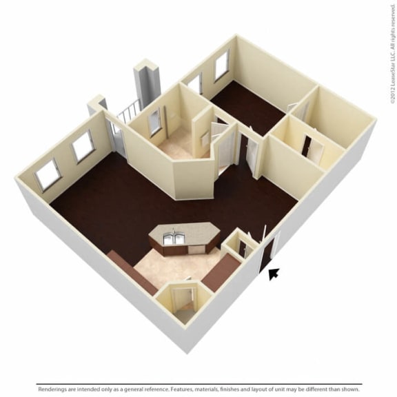 A2 floor plan