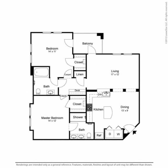 B3 floor plan 3D