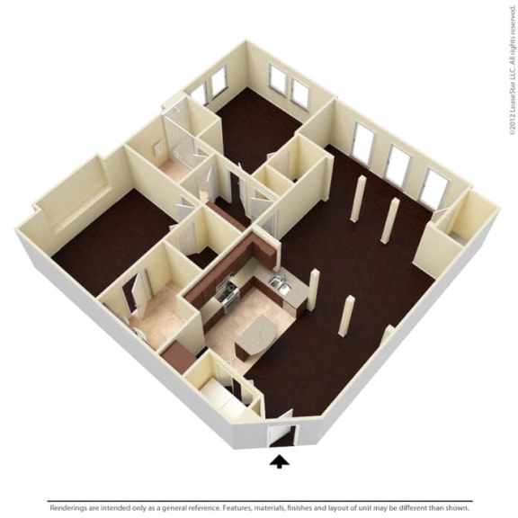 B2SR floor plan 3D