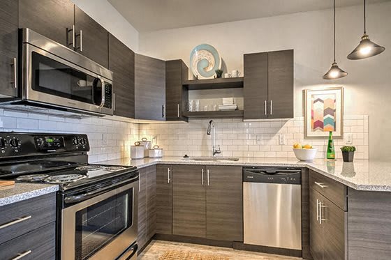Model Unit Kitchen