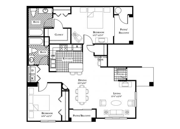 Livorno floor plan