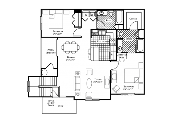 Versilia floor plan
