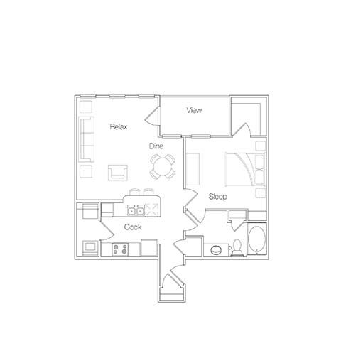 A-1 Lower Floor plan