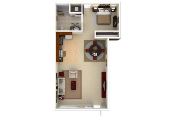 11CLP Floor plan at The Wyatt, Oregon