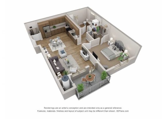 1B1 Floorplan