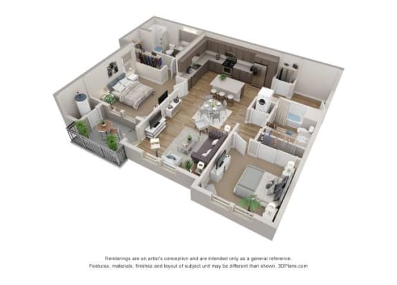 2B2 Floorplan