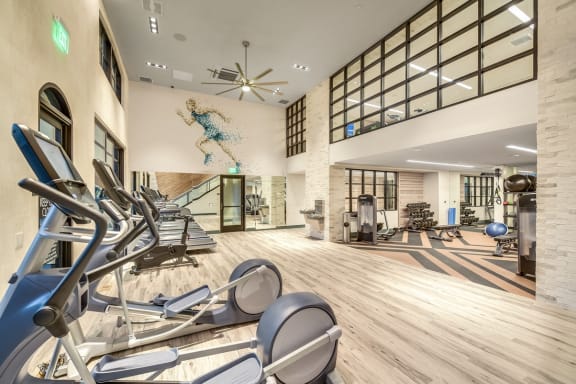 fitness center at Sola, San Diego, 92130