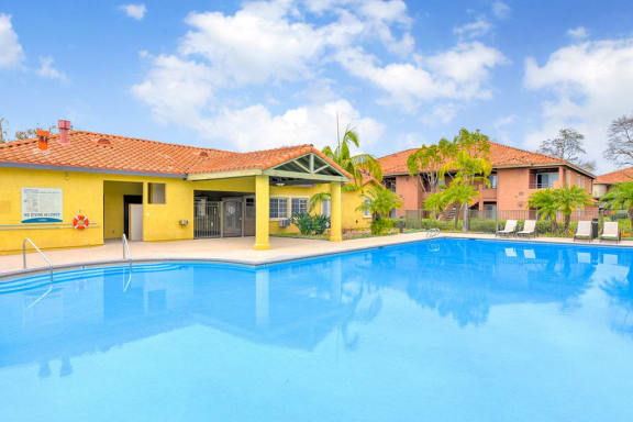 Resort-Style Pool, at Sunbow Villas, 750 Paso De Luz, CA