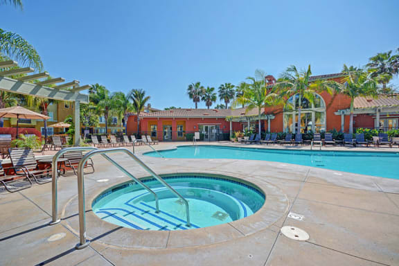 Spa/Hot Tub, at Missions at Sunbow Apartments, Chula Vista, California