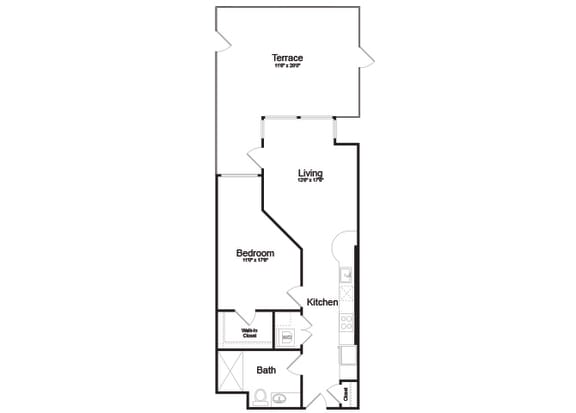 B1.1 Floor Plan at AV8, San Diego, 92101