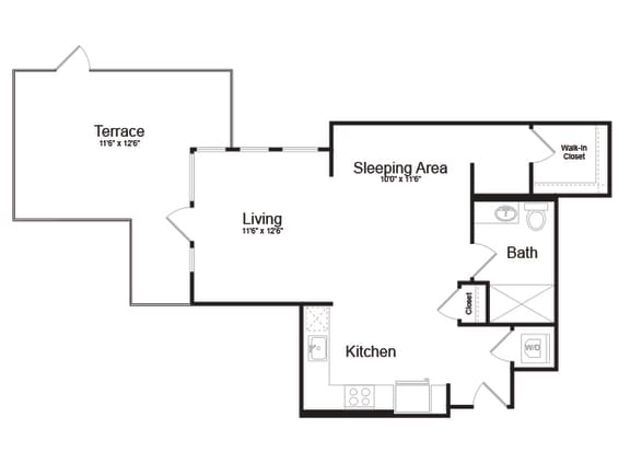 B3.1 Floor Plan at AV8, San Diego, CA