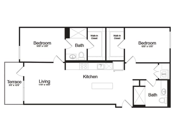 C2 Floor Plan at AV8, California