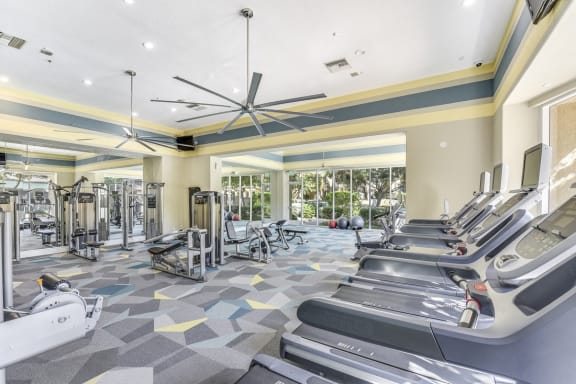 Fitness Center at Legacy Apartment Homes, San Diego, California