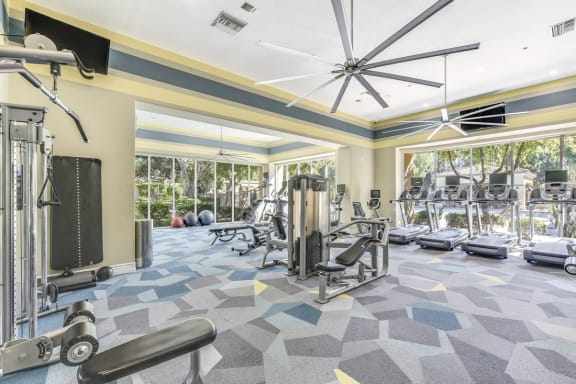 Fitness Center at Legacy Apartment Homes, San Diego, California