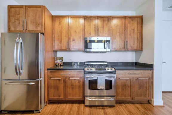 European Style Cabinetry at The Residences on High Street, Phoenix