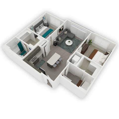 Floor plan Hudson