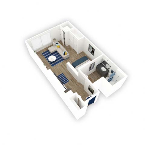 Zenith floor plan 3D