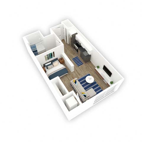 Zenith floor plan 3D