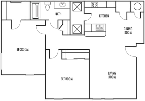 Floor Plan  b10a floor plan at Odyssey Ridge, New Mexico, 87114