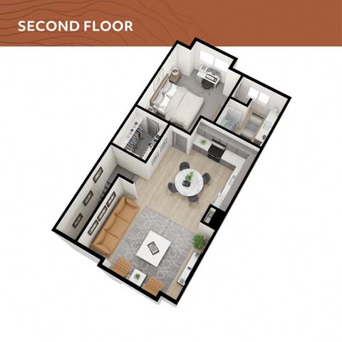 B second floor