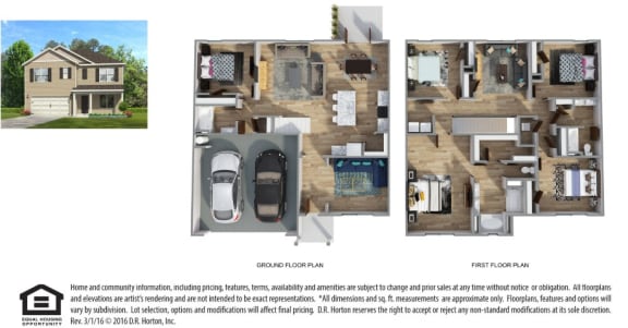 a floor plan of a house