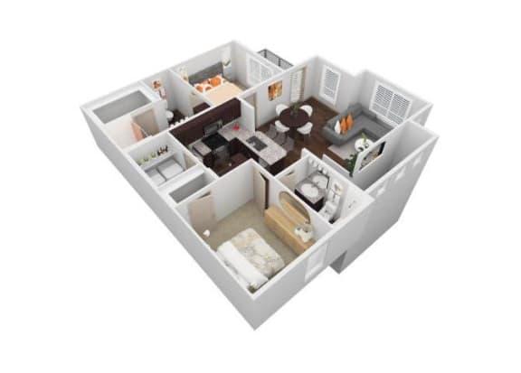 VBH - 2X2A Floor Plan