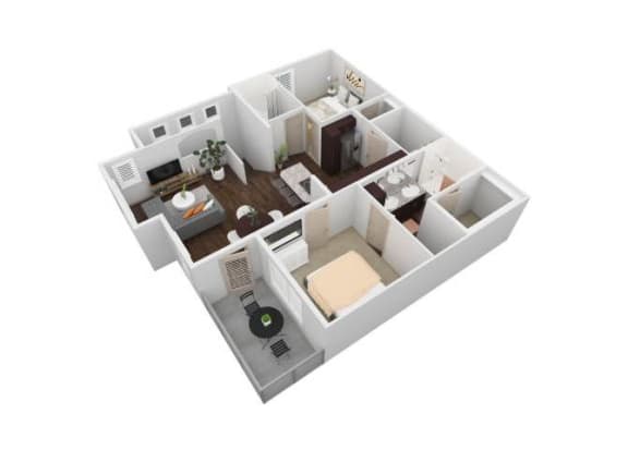 VBH - 2X2A Floor Plan