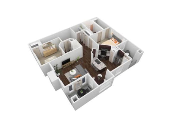 VBH - 2X2C Floor Plan
