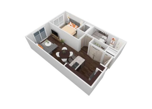 VU - 1X1A Floor Plan