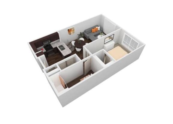 VU - 1X1A Floor Plan