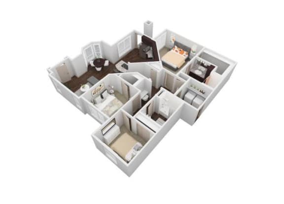 VBH - 3X2A Floor Plan