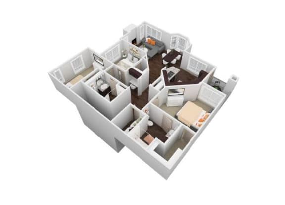 VBH - 3X2B floor plan