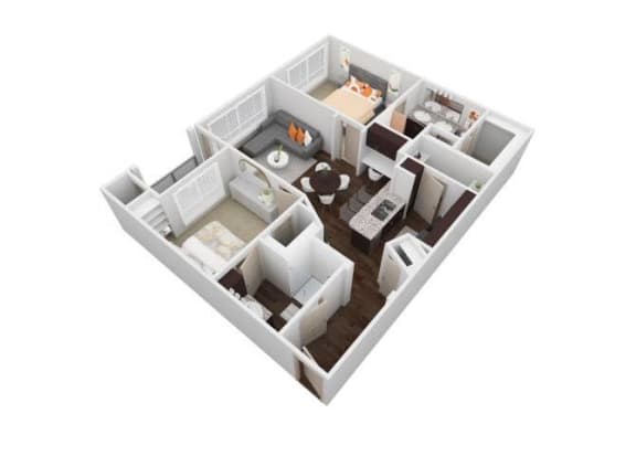 VU - 2X2A Floor Plan