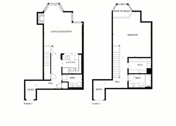 a floor plan of a house
