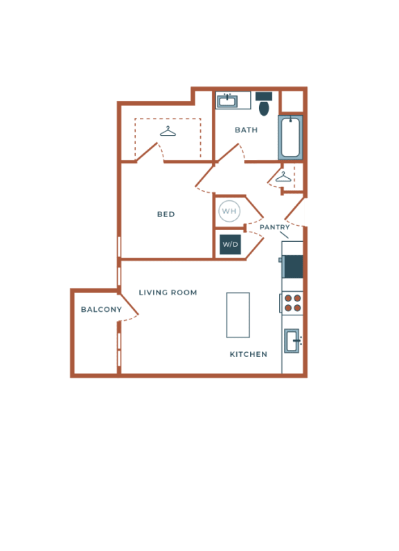 the floor plan of distinction serviced residences