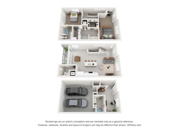 a floor plan of a 4 bedroom floor plan