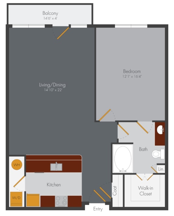 a floor plan of a living room and a dining room