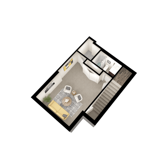 floor plan of 2703 sq ft in a shipping container