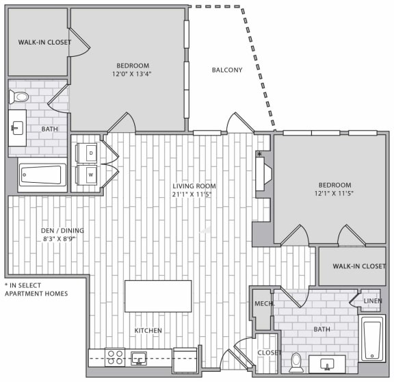 a floor plan of an apartment building with floor plans of different floors