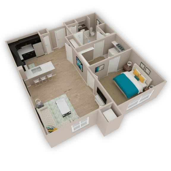 the795795 floor plan  apartments 670 sq ft