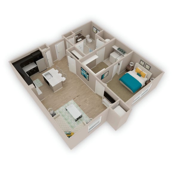 bedroom floor plan  the residences at sawmill estates apartment homes
