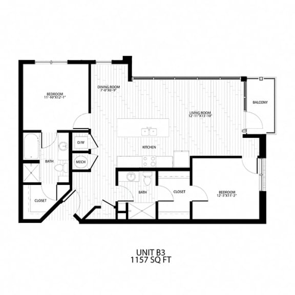 Floor Plan  floor plan of the unit b 1st floor