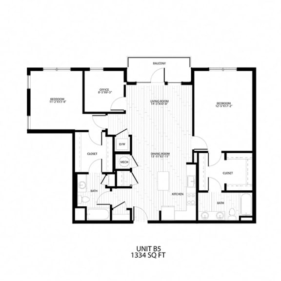 Floor Plan  typical floor plan of the residence