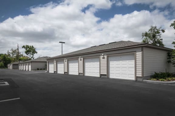 Row of Garages at Solara, Sanford, Florida