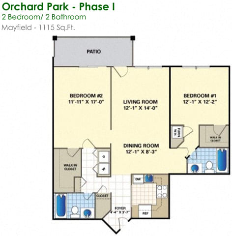the floor plan of thelorlorious apartments