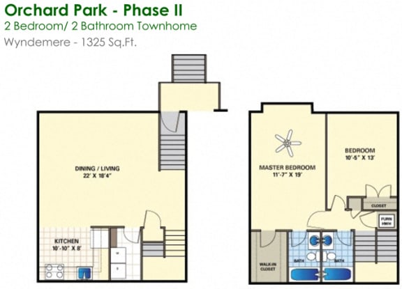 the floor plan of phase ii of the condos