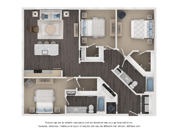 Floor Plan  a 1120 sqft floor plan  1 bedroom
